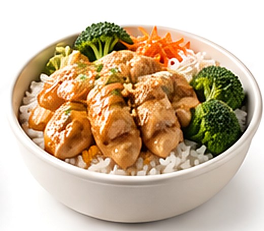 香茅鸡肉碗
